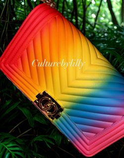 Colorful Jelly purse 