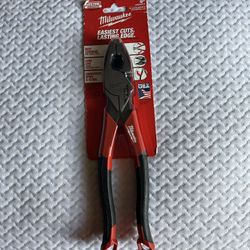 Milwaukee 9 in. Lineman's Pliers with Fish Tape Puller and Comfort Grip 