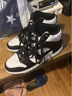 Panda high top Nike