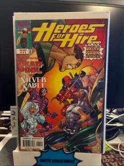Heroes For Hire #11 Deadpool Silver Sable