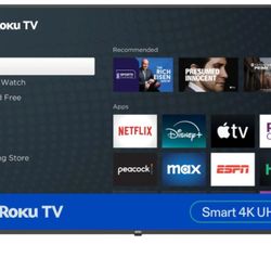 65' Inch Roku TV Brand New.