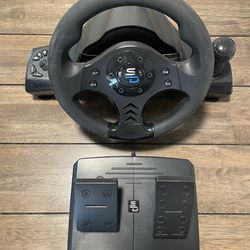 SUBSONIC Superdrive - GS750 Racing Steering Wheel & Pedals 