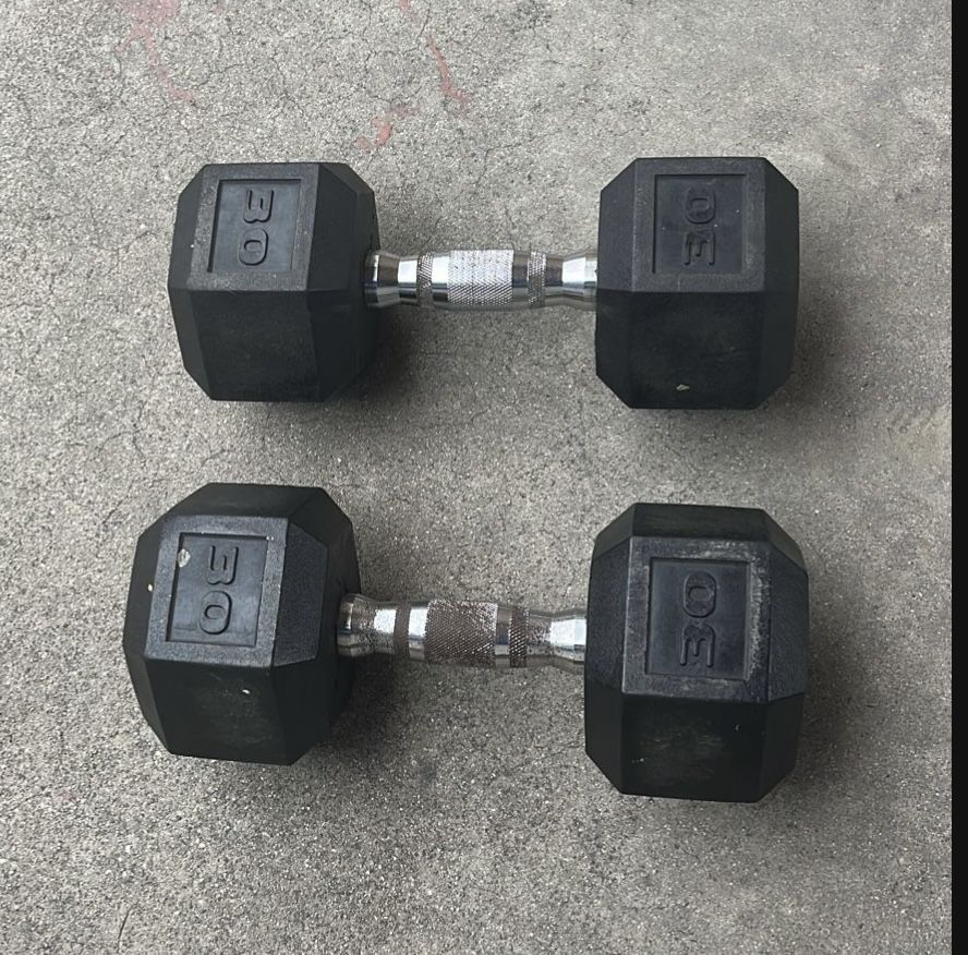 30 Lbs Dumbbells