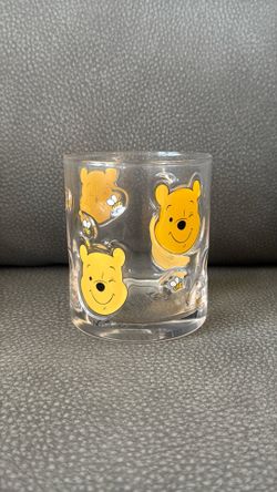 New Without Tags Disney Winnie The Pooh Glass Cup By ZB Zrike Brands