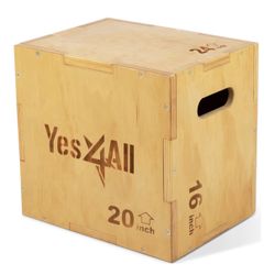 Wooden Jump Box / Cheer Box 24”/20”/16”