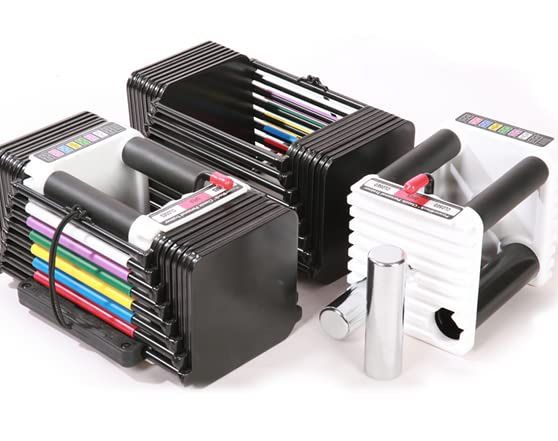 New powerblock adjustable Dumbbell Set
