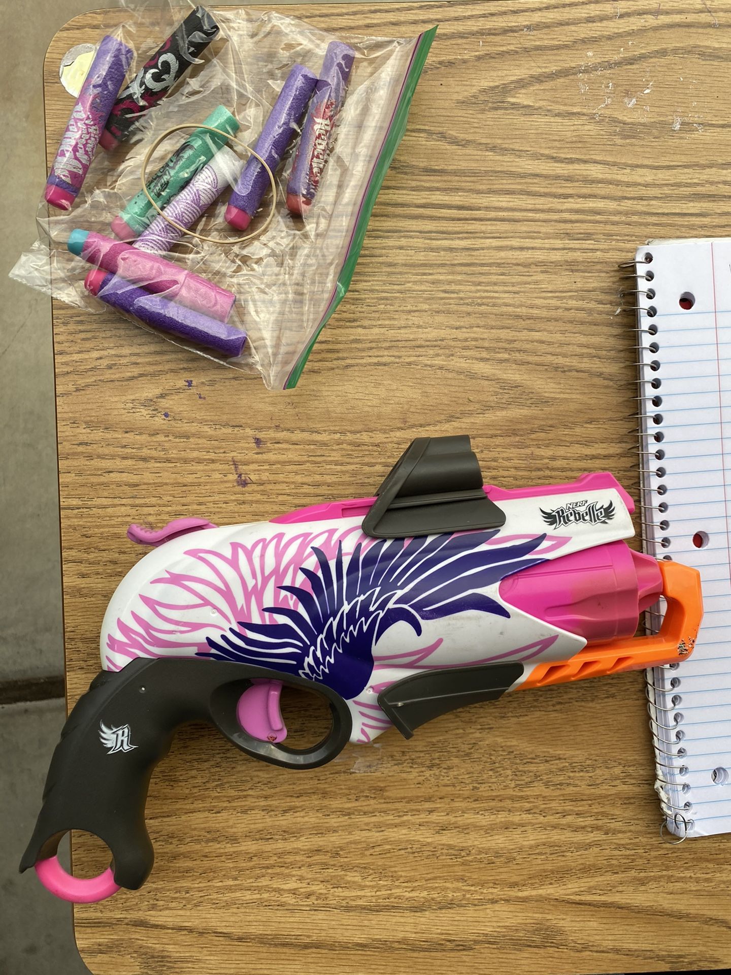 Nerf Rebelle gun