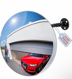 11.65" Frameless Convex Wide A11.65" Frameless Convex Wide Angle Driveway Mirror