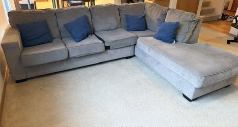 FREE Large sofa with chaise