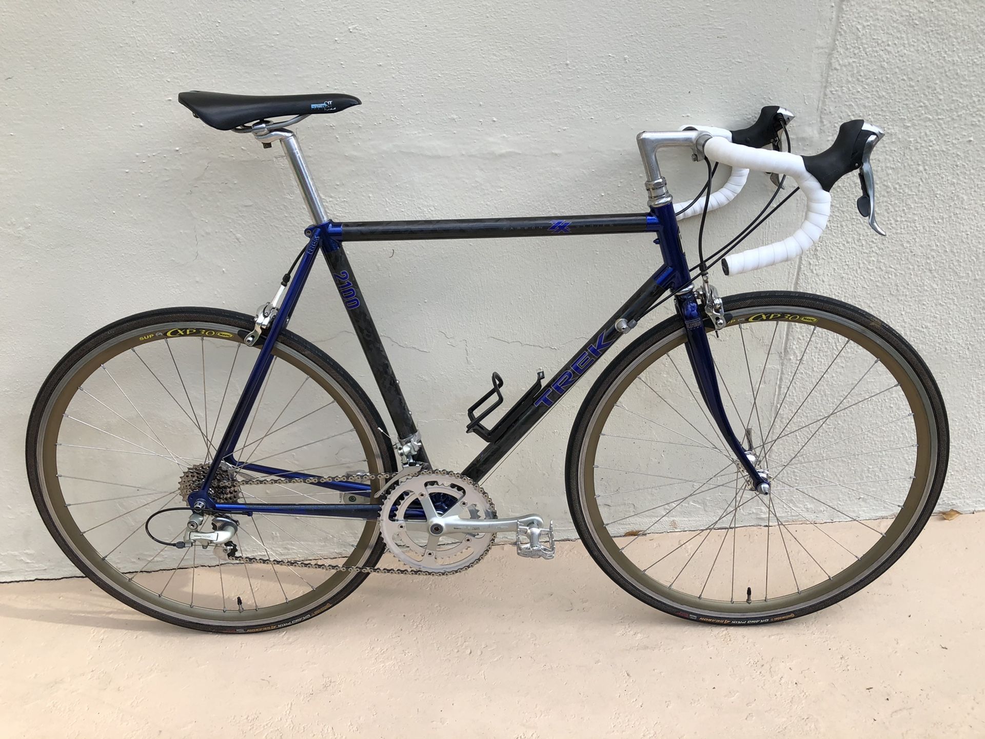 TREK 2100 ZX Carbon Road Bike Series + Mavic CXP30 wheel set for