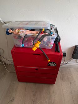 Mac Tool Box Toys for kids plus extra toys