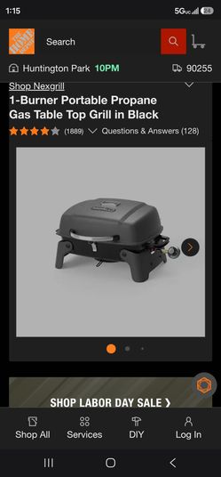 Nexgrill portable grill