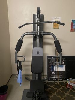 Gold s Gym XRS 50 Home Gym with High and Low Pulley System for Sale in Fresno CA OfferUp