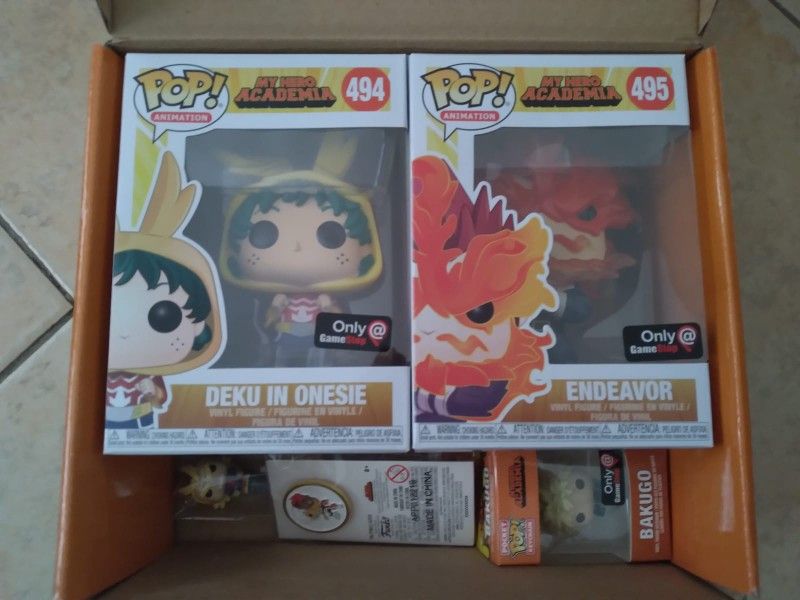 Gamestop My Hero Academia Mystery Box Funko Pop