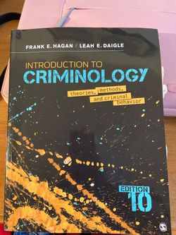 Intro to criminology 10th edition