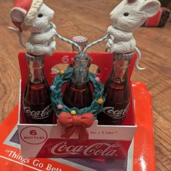 Things Go Better With Coke 1990 Enesco Coca Cola Ornament 580597 - MIB