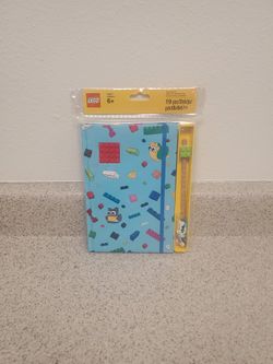LEGO JOURNAL WITH REBUILDABLE PENCIL