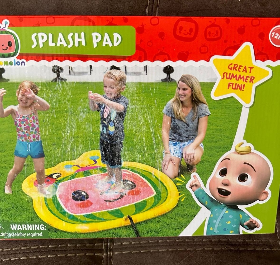 New cocomelon splash pad new