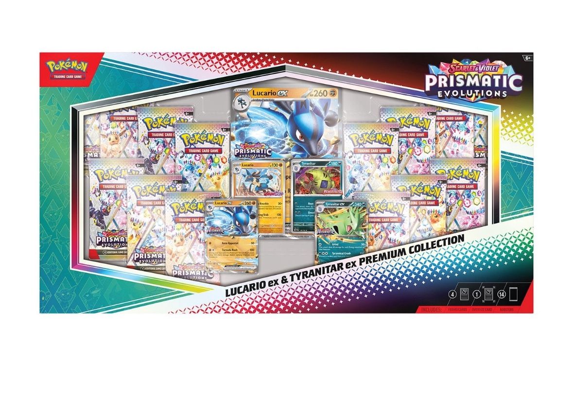 Pokemon Lucario Ex & Tyranitar Ex Premium Collection