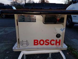 Table Saw with Tools.