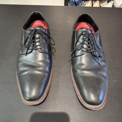 Stacy Adams Black Leather Dress Shoes Men’s Size 9.5