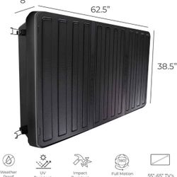 New SS-65 Outdoor TV Enclosure, 56-65 inch, Black