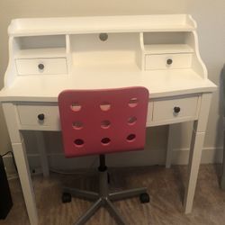 Small White Desk