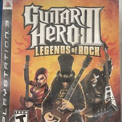 Guitar Hero 3 PS3