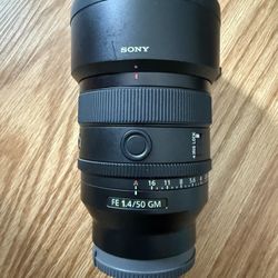 Sony 50mm 1.4 GM