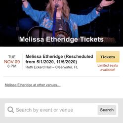 Melissa Etheridge Tomorrow Ruth Eckard 