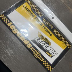 Hot wheel Legends Plate Frame 