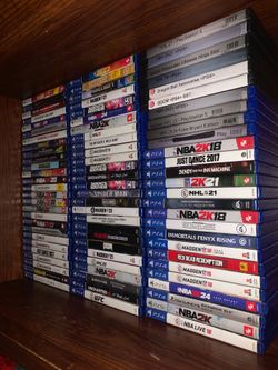 So Many Huge Mega Nice Collection PlayStation 4 & 5 Video Games PS5 PS4