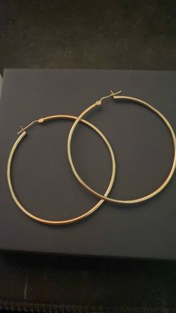 Gold earrings 14k