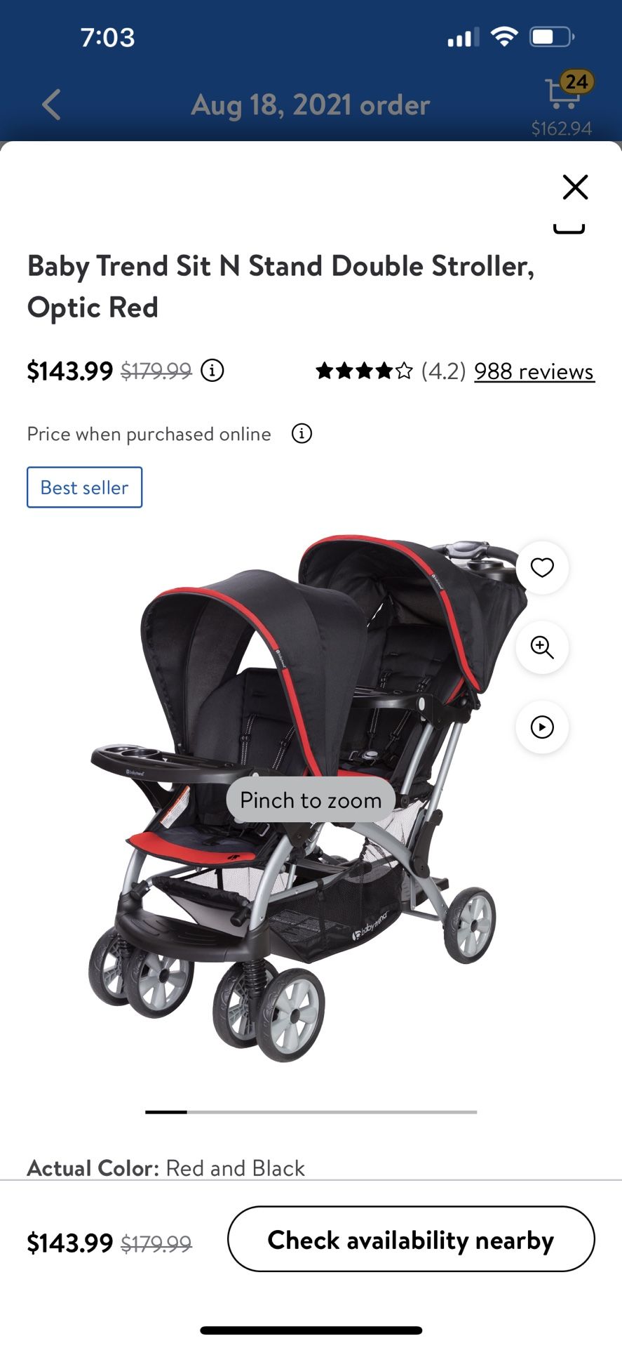 Baby Trouble Stroller