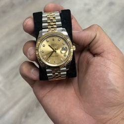 Rolex Datejust 41 126333 Champagne Diamond Dial 18K Yellow Gold Steel Box Paper 2024