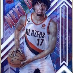Shaedon Sharpe NEXT UP Donruss Elite Rookie SSP Case Hit Portland Blazers