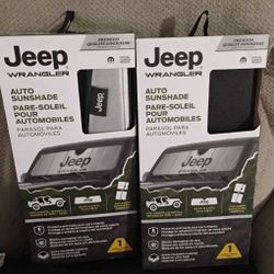 New/unused Jeep Wrangler Sunshade~$15 