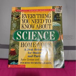 Science Book Fourth To Sixh Grades