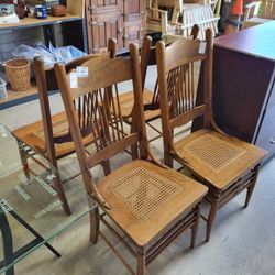 (5) Antique/ Vintage Dining Chairs. $34 Each