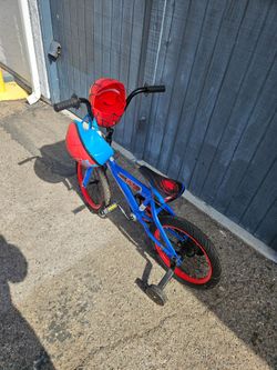 Kids Spiderman bike