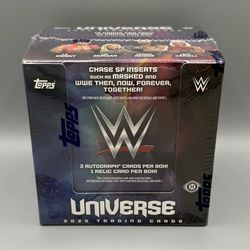 2025 Topps Universe WWE Hobby Box NEW/SEALED