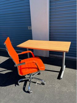 Desk and chair good quality made