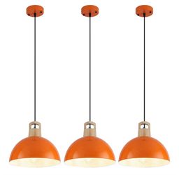 3 Modern Pendant Lights (Black)