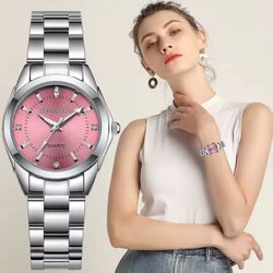 Metallic Women’s Watch 