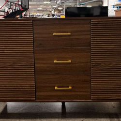 Storage cabinet walnut
