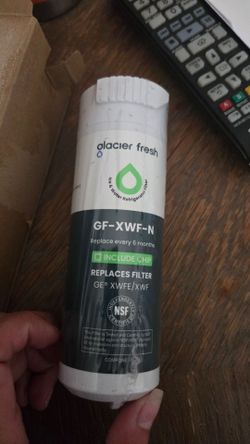 GLACIER FRESH XWFE (Built-in CHIP) Refrigerator Water Filter Pack of 1