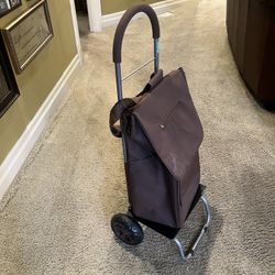 Collapsible Carryon Luggage Dolly 21”x14”x9”