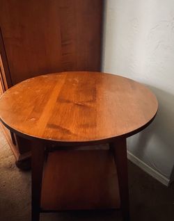 Wood table BEST OFFER GETS IT