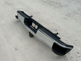 OEM Chevy Silverado rear bumper