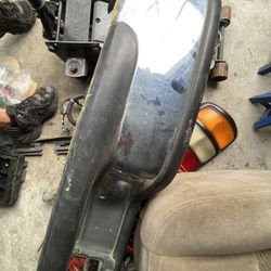 Chrome Rear Bumper Tahoe Chevy Parts
